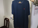 Ralph lauren美國(guó)拉夫勞倫t恤圓領(lǐng)短袖涼感透氣夏季新款純棉男裝寬松加大碼 黑色/紅標(biāo) 2XL (建議180-210斤) 曬單實(shí)拍圖