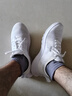 李寧（LI-NING）男鞋跑步鞋夏季新款網(wǎng)面透氣防滑耐磨休閑男士白色運(yùn)動(dòng)鞋鞋子男 白色-1(薄網(wǎng)) 41.5 曬單實(shí)拍圖