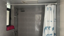 RIDDER德國進(jìn)口浴簾套裝免打孔伸縮鋁合金浴簾桿+PEVA防水防霉浴簾 曬單實(shí)拍圖
