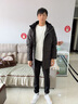 波司登反季羽絨服男國(guó)標(biāo)90絨通勤可拆帽時(shí)尚百搭外套 曬單實(shí)拍圖