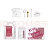 德瑪貝爾（DERMABELL）玫瑰水光軟膜面膜粉補水提亮女神禮盒裝1000g+100g禮物送女友 曬單實拍圖