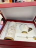禮戀教師七夕禮物送女友實用禮品咖啡保溫杯禮盒商務(wù)伴手禮退休紀(jì)念品 咖啡杯+陶瓷杯+紅色盒袋 曬單實拍圖