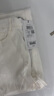 VEROMODA牛仔褲女2025夏季新款高腰純色底擺開衩直筒褲325232015 淡粉牛仔色 S 曬單實拍圖