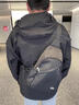 七匹狼單肩斜挎包男士大容量胸包男2025新款時(shí)尚休閑商務(wù)通勤帆布小背包 黑色升級側袋款 曬單實(shí)拍圖