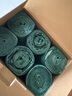 惠造手提垃圾袋120只15μ綠特加厚大號55*70cm點斷背心式廚房塑料袋子 曬單實拍圖