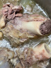 生鮮豬筒骨筒子骨鮮凍豬大骨頭鮮豬肉帶骨髓煲湯食材 新鮮筒骨凈重5斤（對(duì)切） 曬單實(shí)拍圖