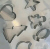 拜杰餅干模具【6件套】 糖餅?zāi)＞?寶寶輔食模具烘焙DIY輔食工具模具 曬單實(shí)拍圖