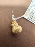 周六福（ZLF）      黃金吊墜福袋吊墜女款飾品代代平安 計(jì)價(jià) 足金 2.02g 曬單實(shí)拍圖