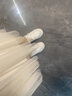 OLJ奢侈高端品牌女鞋增高小白鞋女2025新款休閑真皮運動網面板鞋 白色單鞋增高8cm 37 曬單實拍圖