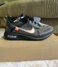 耐克（NIKE）ZoomFly1馬拉松疾速減震防滑透氣低幫氣墊長(zhǎng)跑跑步鞋男女款煙灰黑 36.5 曬單實(shí)拍圖