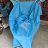 雨航（YUHANG）騎行雨衣雨披單人電動車男女成人電瓶車雨衣 淺藍色 曬單實拍圖