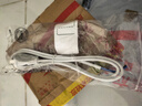 廣昌興（G.C.X）國(guó)標(biāo)電源線兩芯裸尾帶兩項(xiàng)插頭兩孔220V10a電器自接線電氣設(shè)備內(nèi)配線2芯0.75平方銅 白色 1米 曬單實(shí)拍圖