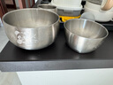 樂扣樂扣不銹鋼碗嬰兒輔食碗防摔兒童碗1-3-6歲寶寶吃飯湯碗雙層隔熱餐具 【2件套】中碗300ml+大碗400ml 曬單實(shí)拍圖