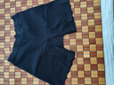 全棉時(shí)代【商場(chǎng)同款】女士三分打底褲中腰抗菌輕翼褲 黑色 1條 L (165) 曬單實(shí)拍圖