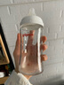 貝親（Pigeon）玻璃奶瓶寬口徑防脹氣240ml M號(hào)奶嘴 3月+ AA187  曬單實(shí)拍圖