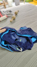 迪卡儂（DECATHLON）泳褲男游泳平角寬松游泳裝備男士泳衣泳褲溫泉沙灘褲男 【平角泳褲】經(jīng)典藍黑-透氣速干 L /44(150-160斤) 曬單實拍圖