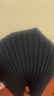 歐時力OCHIRLY 100%羊毛坑條毛織背心女吊帶外穿修身2025夏新款 深藍(lán) L 曬單實(shí)拍圖