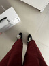 FOOT INDUSTRY 足下工業(yè)「品牌經(jīng)典」芭蕾德訓鞋女款無內(nèi)里系列舒適休閑透氣 黑色/古白 40 曬單實拍圖