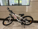 喜德盛（xds）青少年自行車小王子鋁合金車架機(jī)械碟剎避震前叉7速變速 白/粉（小王子） 24寸輪徑（身高135-150cm） 曬單實拍圖