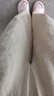 羅蒙（ROMON）亞麻直筒褲女2025新款休閑褲夏季窄版闊腿褲顯瘦百搭女褲棉麻褲子 麻本色【高品質(zhì)麻料】剩余6件+女裝十大品牌 2XL 【131-145斤】+女裝十大品牌 曬單實拍圖