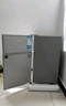 奧克斯小冰箱家用小型迷你冷藏冷凍兩用出租房宿舍用節(jié)能省電寢室辦公室電冰箱 【熱賣款 升級凈化去味】22A126DW銀 曬單實拍圖