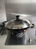 炊大皇 炒鍋鐵鍋 無涂層鑄鐵鍋雙耳炒菜鍋40cm 電磁爐通用傳世 C40D2 曬單實拍圖