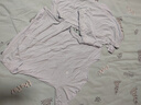 久歲伴兒童睡衣春夏薄款莫代爾中袖套裝男童家居服 310008T 磷光藍 150 曬單實拍圖