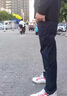 羅蒙休閑褲男士秋冬季修身直筒2024新款純棉冬季加絨商務(wù)男褲長(zhǎng)褲子男 藍(lán)灰H [秋季新款] 32 腰圍二尺五 曬單實(shí)拍圖