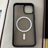 摯衛(wèi)士【膚感磁吸】適用蘋果14手機(jī)殼iPhone14保護(hù)套magsafe磁吸無線充電超薄防摔親膚磨砂半透 午夜黑 曬單實拍圖