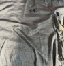 安德瑪（UNDERARMOUR）春夏Tech男子透氣訓(xùn)練運(yùn)動(dòng)長袖T恤1382808 暴雨灰044 XL 曬單實(shí)拍圖
