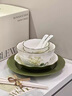 漫時(shí)光中古風(fēng)花卉豬油罐陶瓷耐高溫食品級(jí)葷油壇子大容量辣椒油專用罐 花卉豬油罐1.2L復(fù)古棕+濾籃+勺 曬單實(shí)拍圖