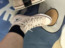 匡威（Converse）官方 All Star Wide男女寬版高幫休閑板鞋A15211C A15211C 39.5 曬單實(shí)拍圖