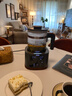 格麗思（GREENIS）煮茶壺養(yǎng)生壺 純鈦噴淋式加熱煮茶器一體式燒水壺蒸茶壺 辦公室蒸茶器茶水分離 電茶壺圍爐煮茶 深空灰禮盒裝（純鈦壺底-單直筒茶漏） 曬單實拍圖