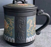阿貍的愛教師節(jié)禮物紫砂泡茶杯茶水分離杯父親生日禮物男士送爸爸老公實(shí)用 藍(lán)如意紫砂杯【無茶罐】茶具高端 送老師伴手禮商務(wù)禮品退休紀(jì)念品 曬單實(shí)拍圖