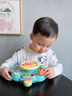 皇恩嬰幼兒方向盤蒙氏早教益智兒童玩具小寶寶啟智專注力訓(xùn)練仿真駕駛 禮盒電池裝/方向盤鋼琴游戲桌/綠 曬單實(shí)拍圖