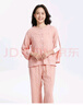 瀚會護(hù)理服易穿脫護(hù)理褲女款夏季術(shù)后骨折褲病人衣服癱瘓臥床康復(fù)睡衣 【女款褲子】粉色棉紗（夏薄） 2XL （建議140-160斤） 曬單實拍圖