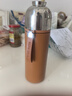 尚明耐熱玻璃茶水分離保溫泡茶杯商務(wù)隨手杯便攜高檔辦公室旅行家用 棕色300ml 曬單實拍圖