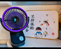 夢多?！?00檔可搖頭定時】桌面小風(fēng)扇辦公室桌上夾子usb充電風(fēng)扇小型學(xué)生宿舍床上超長續(xù)航壁掛循環(huán)風(fēng)扇 戴森灰36H續(xù)航丨自動搖頭丨100檔大風(fēng)力丨可定時 充插兩用丨高清數(shù)顯丨夾立掛多功能丨超輕音 曬單實拍圖