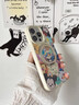 迪士尼（Disney）米奇米妮蘋果15promax手機(jī)殼磁吸帶支架iphone16plus液態(tài)硅膠14pm支點(diǎn)指環(huán)扣適用女款防摔保護(hù)套 米白支架【真液態(tài)古董白】迪士尼-ZYT156G孔位 iPhone 曬單實(shí)拍圖