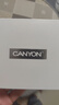 大峽谷（CANYON）有線耳機(jī)掛耳式不入耳帶麥辦公會議游戲電競高清通話久戴不痛適用手機(jī)臺式電腦筆記本麥克風(fēng)二合一 G1灰 3.5mm圓孔接口 調(diào)節(jié)版 曬單實拍圖