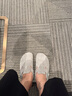 BIRKENSTOCK德國進(jìn)口新品男女款鼠尾草綠牛皮絨面革Boston包頭拖鞋 鼠尾草綠窄版1029214 38 曬單實(shí)拍圖