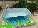 格威奈兒童免充氣游泳池成人家用可折疊免安裝戲水池戶(hù)外大型支架泳池夏 1.85m【入門(mén)禮包】 曬單實(shí)拍圖