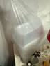特美居（temeiju）一次性飯盒長方形透明塑料快餐盒加厚帶蓋打包盒餐具50套裝1000型 曬單實拍圖