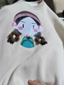 G.DUCKKIDS童裝女童套裝春秋新款兒童衛(wèi)衣套裝卡通洋氣女孩春裝大童運動服裝 咖色 常規(guī) 160 碼建議150-160cm12-13歲 曬單實拍圖
