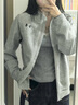 安德瑪（Under Armour）兒童外套秋季休閑運動舒適百搭男女童拉鏈合身立領外套253322707 曬單實拍圖