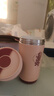 卡羅特保溫杯陶瓷內(nèi)膽咖啡杯女生高顏值隨行杯新款不銹鋼杯子金色430ml 曬單實(shí)拍圖