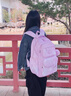 小潔匠選意大利EZ庫洛米書(shū)包女生小學(xué)生護脊減負超輕高顏值玉桂狗雙肩背包 庫洛米紫色小號【單書(shū)包無(wú)配件】 曬單實(shí)拍圖