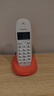 摩托羅拉（Motorola）數(shù)字無繩電話機(jī) 無線座機(jī) 子母機(jī) 單機(jī) 辦公家用 來電顯示 三方通話 C1001XC(橙色) 曬單實拍圖