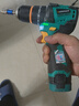 綠林小鋼炮16.8V無刷沖擊電鉆鋰電鉆電動螺絲刀【沖擊+敲擊】50N.M 曬單實(shí)拍圖