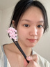 蘇十六發(fā)簪女黑檀木新中式高級感花朵盤(pán)發(fā)簪子漢服頭飾女七夕禮物送女友 粉色花朵-檀木發(fā)簪 曬單實(shí)拍圖